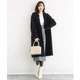 パウダーサテン ボウタイブラウス/洗える | MK MICHEL KLEIN | 詳細画像10