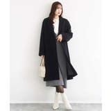 パウダーサテン ボウタイブラウス/洗える | MK MICHEL KLEIN | 詳細画像11