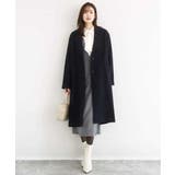 パウダーサテン ボウタイブラウス/洗える | MK MICHEL KLEIN | 詳細画像12