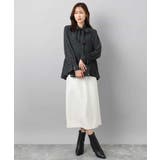 パウダーサテン ボウタイブラウス/洗える | MK MICHEL KLEIN | 詳細画像16