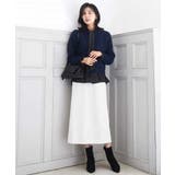 パウダーサテン ボウタイブラウス/洗える | MK MICHEL KLEIN | 詳細画像24