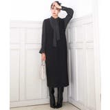 パウダーサテン ボウタイブラウス/洗える | MK MICHEL KLEIN | 詳細画像25