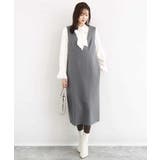 パウダーサテン ボウタイブラウス/洗える | MK MICHEL KLEIN | 詳細画像9