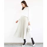 ボウ付きバンドカラーブラウス/洗える | MK MICHEL KLEIN | 詳細画像25 