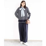 ボウ付きバンドカラーブラウス/洗える | MK MICHEL KLEIN | 詳細画像39 