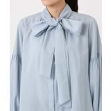 ボウ付きバンドカラーブラウス/洗える | MK MICHEL KLEIN | 詳細画像46 