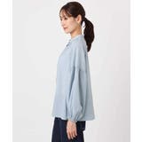 ボウ付きバンドカラーブラウス/洗える | MK MICHEL KLEIN | 詳細画像49 