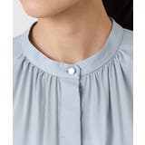 ボウ付きバンドカラーブラウス/洗える | MK MICHEL KLEIN | 詳細画像51 