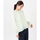 プリーツデザインブラウス/洗える | MK MICHEL KLEIN | 詳細画像16 