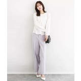 マルチwayボウタイブラウス/洗える | MK MICHEL KLEIN | 詳細画像11 