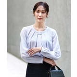 マルチwayボウタイブラウス/洗える | MK MICHEL KLEIN | 詳細画像15 