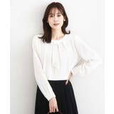 マルチwayボウタイブラウス/洗える | MK MICHEL KLEIN | 詳細画像2 