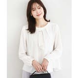 アイボリー | マルチwayボウタイブラウス/洗える | MK MICHEL KLEIN