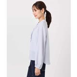 ラッフルフリルブラウス/洗える | MK MICHEL KLEIN | 詳細画像11 