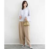 ラッフルフリルブラウス/洗える | MK MICHEL KLEIN | 詳細画像9 