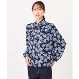 ボウタイ付き花柄シフォンブラウス/洗える | MK MICHEL KLEIN | 詳細画像28 