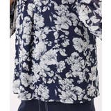 花柄シフォンブラウス/洗える | MK MICHEL KLEIN | 詳細画像28