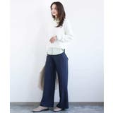 コットン混ベーシックシャツ（無地）/接触冷感/防シワ/洗える | MK MICHEL KLEIN | 詳細画像23 