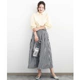 コットン混ベーシックシャツ（無地）/接触冷感/防シワ/洗える | MK MICHEL KLEIN | 詳細画像32 