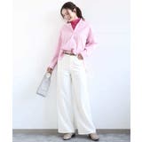 コットン混ベーシックシャツ（無地）/接触冷感/防シワ/洗える | MK MICHEL KLEIN | 詳細画像43 