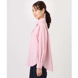 コットン混ベーシックシャツ（無地）/接触冷感/防シワ/洗える | MK MICHEL KLEIN | 詳細画像50 