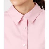 コットン混ベーシックシャツ（無地）/接触冷感/防シワ/洗える | MK MICHEL KLEIN | 詳細画像52 