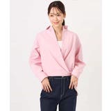 コットン混ベーシックシャツ（無地）/接触冷感/防シワ/洗える | MK MICHEL KLEIN | 詳細画像57 