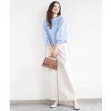 ロールネック ギャザースリーブブラウス/接触冷感/洗える | MK MICHEL KLEIN | 詳細画像19