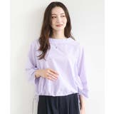 ロールネック ギャザースリーブブラウス/接触冷感/洗える | MK MICHEL KLEIN | 詳細画像20