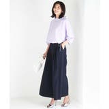 ロールネック ギャザースリーブブラウス/接触冷感/洗える | MK MICHEL KLEIN | 詳細画像28