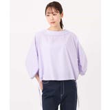 ロールネック ギャザースリーブブラウス/接触冷感/洗える | MK MICHEL KLEIN | 詳細画像32