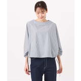 ロールネック ギャザースリーブブラウス/接触冷感/洗える | MK MICHEL KLEIN | 詳細画像8