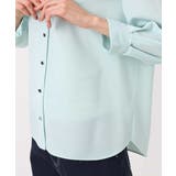 Vネックサテンブラウス/洗える | MK MICHEL KLEIN | 詳細画像20 