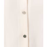 Vネックサテンブラウス/洗える | MK MICHEL KLEIN | 詳細画像23 