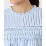 コットンピンタックチュニックブラウス/洗える | MK MICHEL KLEIN | 詳細画像13 