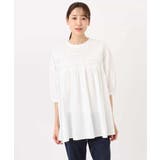 コットンピンタックチュニックブラウス/洗える | MK MICHEL KLEIN | 詳細画像19 