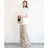 コットンピンタックチュニックブラウス/洗える | MK MICHEL KLEIN | 詳細画像5 