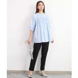 コットンピンタックチュニックブラウス/洗える | MK MICHEL KLEIN | 詳細画像9 