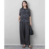 フラワードットプリントシフォンブラウス/洗える | MK MICHEL KLEIN | 詳細画像14