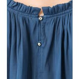 フリルギャザーネックサテンブラウス/接触冷感/洗える | MK MICHEL KLEIN | 詳細画像21