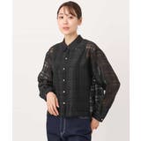 シアードビーチェックシャツブラウス/洗える | MK MICHEL KLEIN | 詳細画像19