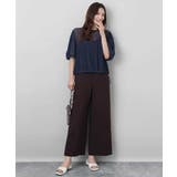 デニム調シアーブラウス/洗える | MK MICHEL KLEIN | 詳細画像16