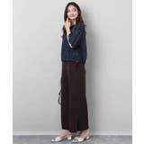 デニム調シアーブラウス/洗える | MK MICHEL KLEIN | 詳細画像17