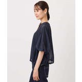 デニム調シアーブラウス/洗える | MK MICHEL KLEIN | 詳細画像19
