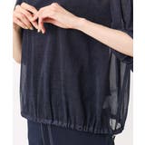 デニム調シアーブラウス/洗える | MK MICHEL KLEIN | 詳細画像24