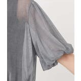 デニム調シアーブラウス/洗える | MK MICHEL KLEIN | 詳細画像28