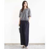 デニム調シアーブラウス/洗える | MK MICHEL KLEIN | 詳細画像7