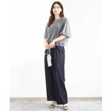 デニム調シアーブラウス/洗える | MK MICHEL KLEIN | 詳細画像8