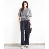 デニム調シアーブラウス/洗える | MK MICHEL KLEIN | 詳細画像9