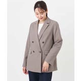 ダブルブレストジャケット/洗える | MK MICHEL KLEIN | 詳細画像22 